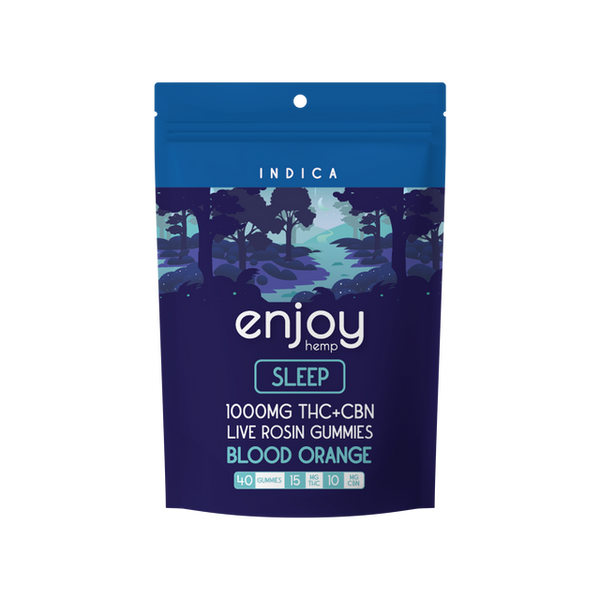 Enjoy - Live Rosin ∆9 THC + CBN Gummies - 40Pack (Sleep)