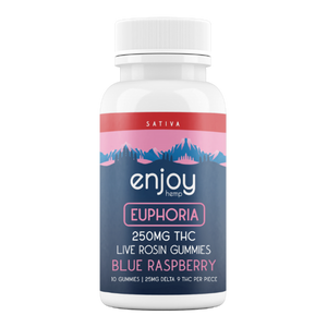 Euphoria - High Potency Δ9 THC Gummies - 25mg Each (Sativa)