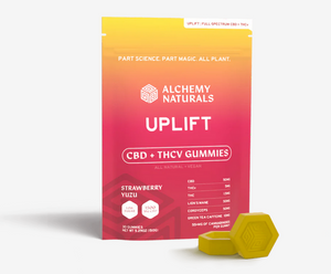 Alchemy Naturals - CBD + THCV Gummies - Uplift (Buy 2, Get 1 FREE)